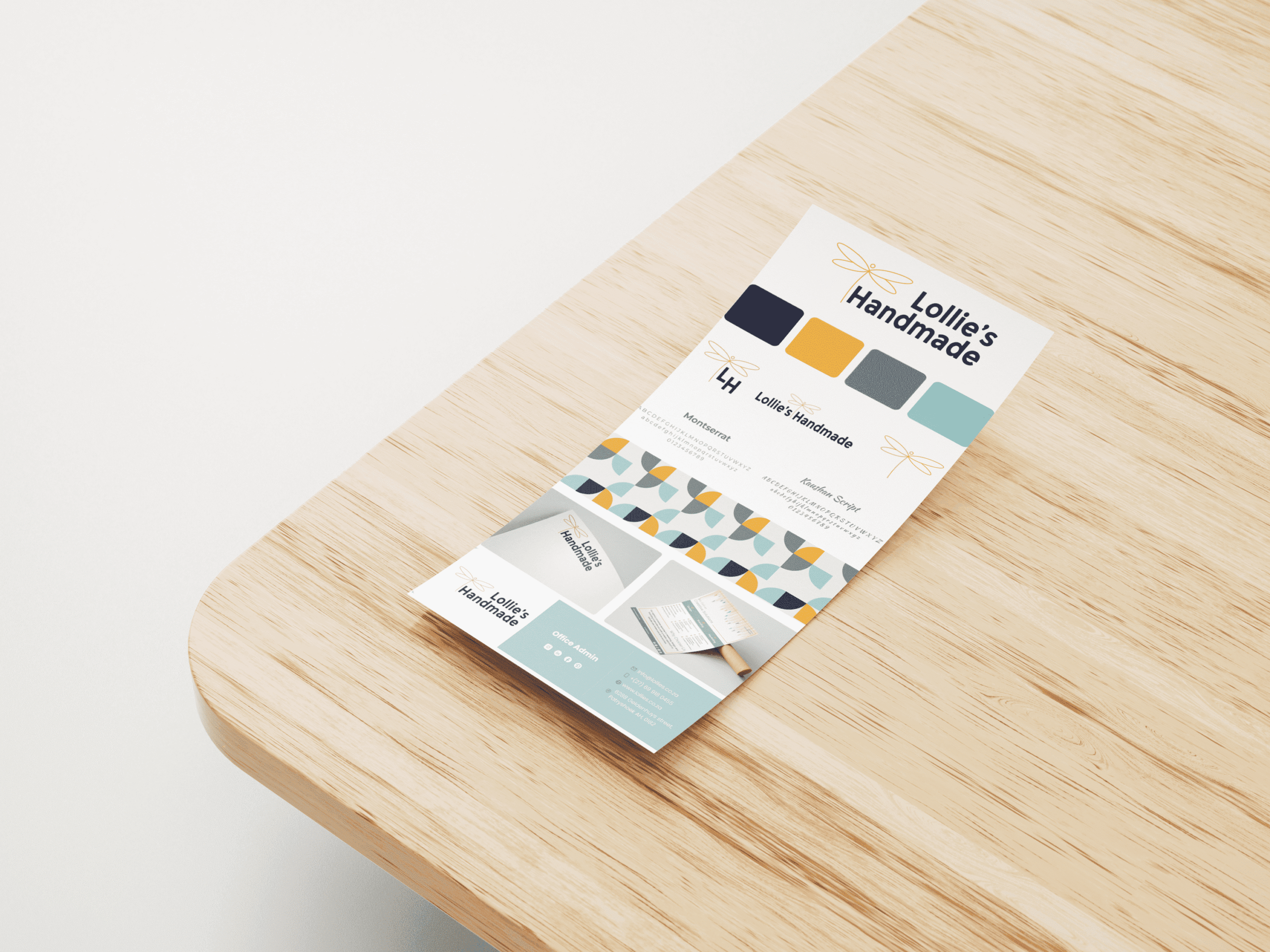 Lollie's Branding Guideline Design Mockup