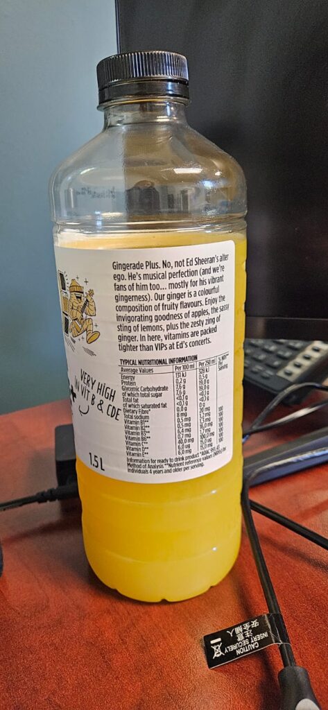 Sir Juice Gngerade + branding and copywriting brilliance