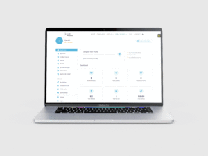 Word Collective LMS Dashboard Mockup