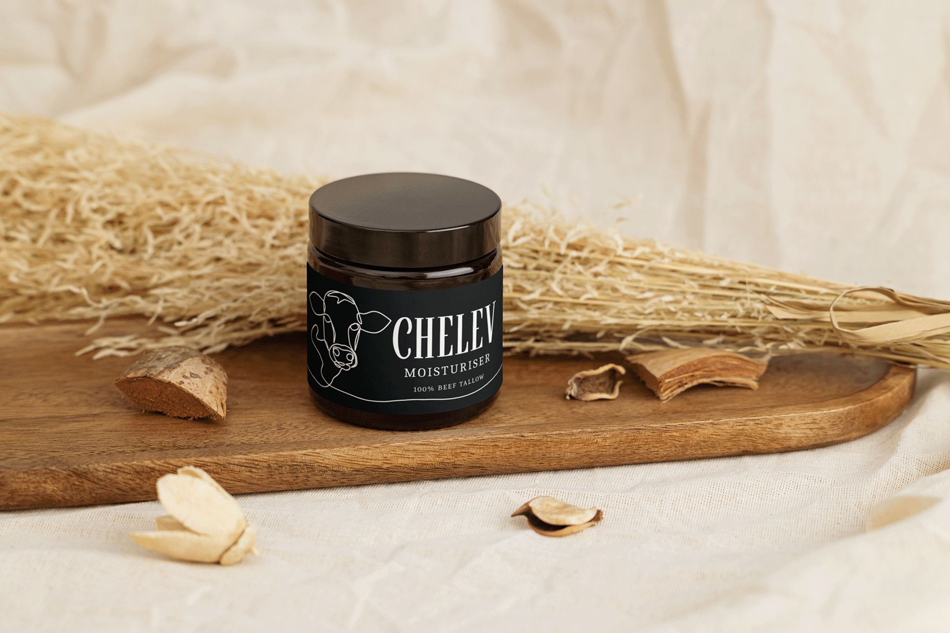 Branding & Packaging Design Skincare Jar Mockup
