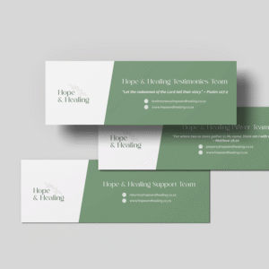 Hope and Healing Email Signature Mockup