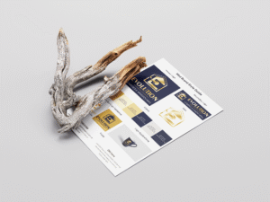 Evolution Logistics & Warehousing Mini Brand Style Guide Mockup